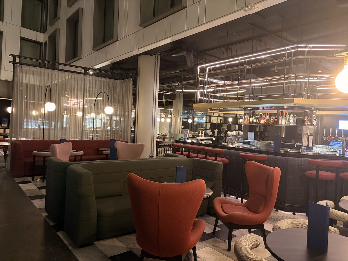 Tribe Table restaurant and central bar area